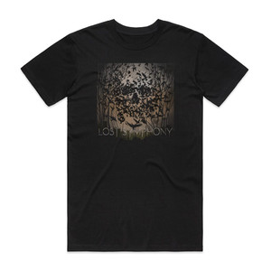 Lost Symphony A Murder Of Crows Album Cover T-Shirt Black Lost Symphony A Murder Of Crows Album Cover T-Shirt Black