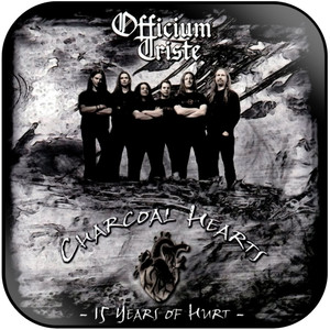 Officium Triste Charcoal Hearts 15 Years Of Hurt Album Cover Sticker Officium Triste Charcoal Hearts 15 Years Of Hurt Album Cover Sticker