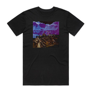 Late of the Pier Fantasy Black Channel Album Cover T-Shirt Black