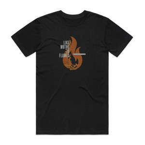 Like Moths to Flames The Dream Is Dead Album Cover T-Shirt Black