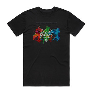 Liquid Tension Experiment Liquid Tension Experiment 3 Album Cover T-Shirt Black