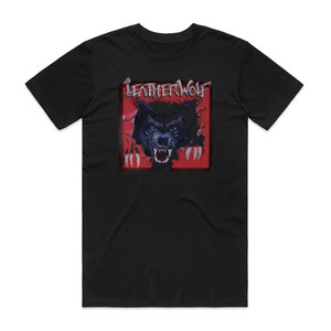 Leatherwolf Leatherwolf Album Cover T-Shirt Black Leatherwolf Leatherwolf Album Cover T-Shirt Black