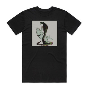 Les Savy Fav The Cat And The Cobra Album Cover T-Shirt Black Les Savy Fav The Cat And The Cobra Album Cover T-Shirt Black