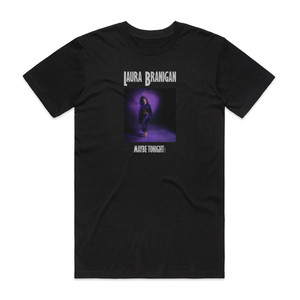 Laura Branigan Maybe Tonight Album Cover T-Shirt Black Laura Branigan Maybe Tonight Album Cover T-Shirt Black
