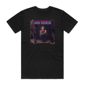 Laura Branigan The Very Best Of Laura Branigan Album Cover T-Shirt Black Laura Branigan The Very Best Of Laura Branigan Album Cover T-Shirt Black