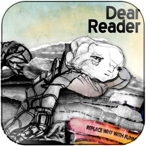 Dear Reader Replace Why With Funny Album Cover Sticker Dear Reader Replace Why With Funny Album Cover Sticker