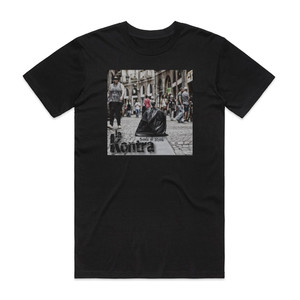 La Kontra Siente El Miedo Album Cover T-Shirt Black La Kontra Siente El Miedo Album Cover T-Shirt Black