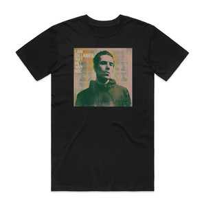 Liam Gallagher Why Me Why Not Album Cover T-Shirt Black