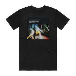 Los Enanitos Verdes En Vivo Album Cover T-Shirt Black Los Enanitos Verdes En Vivo Album Cover T-Shirt Black