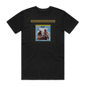 Loggins and Messina Full Sail 1 Album Cover T-Shirt Black