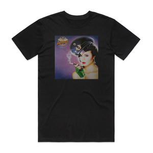 Lime Caroline Album Cover T-Shirt Black