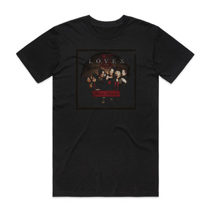 Lovex Divine Insanity Album Cover T-Shirt Black