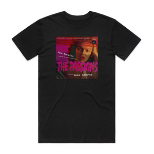 Les Baxter The Passions Album Cover T-Shirt Black Les Baxter The Passions Album Cover T-Shirt Black