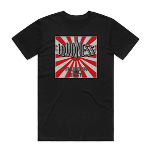 Loudness Thunder In The East Album Cover T-Shirt Black Loudness Thunder In The East Album Cover T-Shirt Black