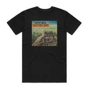 Levon Helm Electric Dirt Album Cover T-Shirt Black Levon Helm Electric Dirt Album Cover T-Shirt Black
