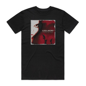 Lullacry Crucify My Heart Album Cover T-Shirt Black Lullacry Crucify My Heart Album Cover T-Shirt Black