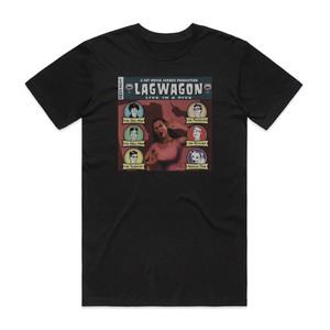 Lagwagon Live In A Dive Album Cover T-Shirt Black