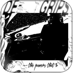 Death Grips The Powers That B-2 Album Cover Sticker Death Grips The Powers That B-2 Album Cover Sticker