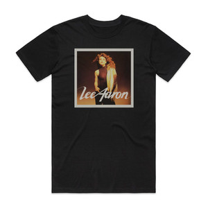 Lee Aaron Lee Aaron 1 Album Cover T-Shirt Black Lee Aaron Lee Aaron 1 Album Cover T-Shirt Black