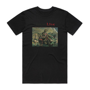 Live Throwing Copper 1 Album Cover T-Shirt Black Live Throwing Copper 1 Album Cover T-Shirt Black