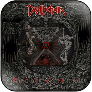 Deathchain Death Eternal Album Cover Sticker