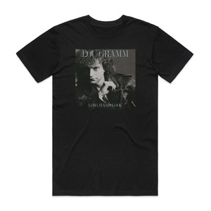 Lou Gramm Long Hard Look Album Cover T-Shirt Black Lou Gramm Long Hard Look Album Cover T-Shirt Black