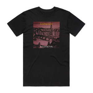 Lindisfarne Fog On The Tyne Album Cover T-Shirt Black Lindisfarne Fog On The Tyne Album Cover T-Shirt Black