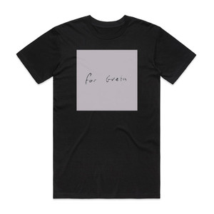 Loscil For Greta Album Cover T-Shirt Black Loscil For Greta Album Cover T-Shirt Black