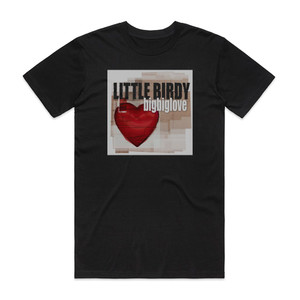 Little Birdy Bigbiglove Album Cover T-Shirt Black Little Birdy Bigbiglove Album Cover T-Shirt Black