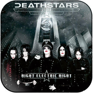 Deathstars Night Electric Night Album Cover Sticker Deathstars Night Electric Night Album Cover Sticker