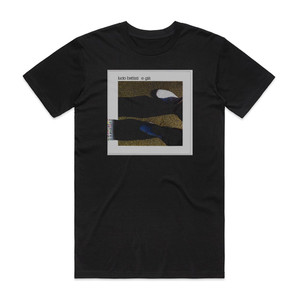 Lucio Battisti E Gi Album Cover T-Shirt Black Lucio Battisti E Gi Album Cover T-Shirt Black