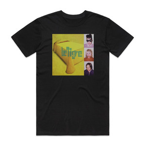 Le Tigre Le Tigre Album Cover T-Shirt Black Le Tigre Le Tigre Album Cover T-Shirt Black