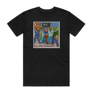 LEN Steal My Sunshine Album Cover T-Shirt Black LEN Steal My Sunshine Album Cover T-Shirt Black