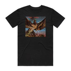 Liege Lord Freedoms Rise Album Cover T-Shirt Black Liege Lord Freedoms Rise Album Cover T-Shirt Black