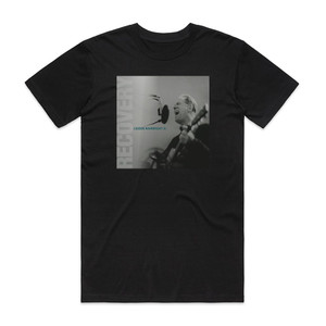 Loudon Wainwright III Recovery Album Cover T-Shirt Black