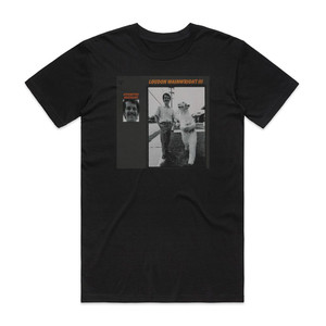 Loudon Wainwright III Attempted Mustache Album Cover T-Shirt Black