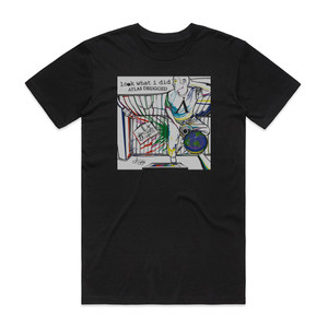 Look What I Did Atlas Drugged Album Cover T-Shirt Black Look What I Did Atlas Drugged Album Cover T-Shirt Black