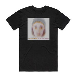 Laetitia Sadier Something Shines Album Cover T-Shirt Black Laetitia Sadier Something Shines Album Cover T-Shirt Black