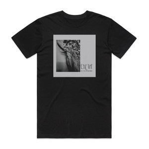 Lycia In Flickers Album Cover T-Shirt Black Lycia In Flickers Album Cover T-Shirt Black