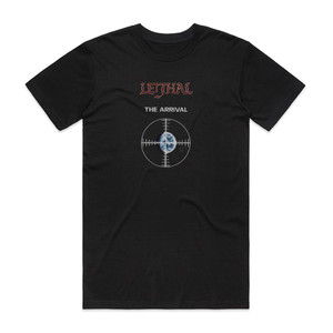 Lethal The Arrival Album Cover T-Shirt Black Lethal The Arrival Album Cover T-Shirt Black