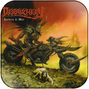 Debauchery Rockers War Album Cover Sticker Debauchery Rockers War Album Cover Sticker