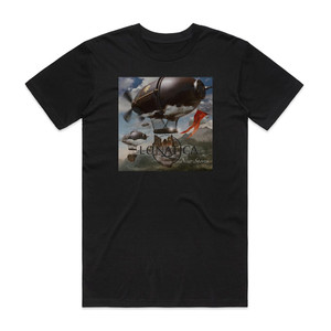 Lunatica New Shores Album Cover T-Shirt Black Lunatica New Shores Album Cover T-Shirt Black