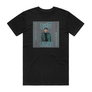 Luke Combs What You See Is What You Get 1 Album Cover T-Shirt Black Luke Combs What You See Is What You Get 1 Album Cover T-Shirt Black
