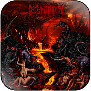 Decaying Purity The Existence Of Infinite Agony Album Cover Sticker