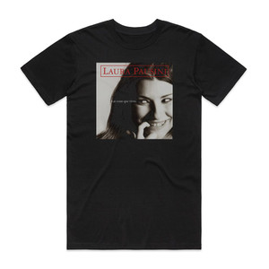 Laura Pausini Le Cose Che Vivi 1 Album Cover T-Shirt Black Laura Pausini Le Cose Che Vivi 1 Album Cover T-Shirt Black