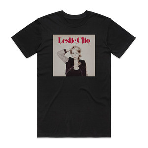 Leslie Clio Gladys Album Cover T-Shirt Black Leslie Clio Gladys Album Cover T-Shirt Black