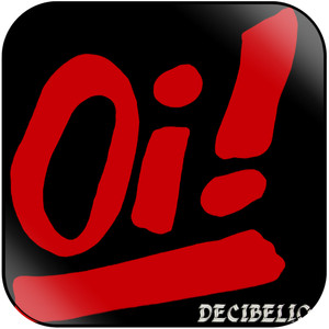 Decibelios Oi Album Cover Sticker