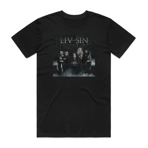 Liv Sin Follow Me Album Cover T-Shirt Black Liv Sin Follow Me Album Cover T-Shirt Black