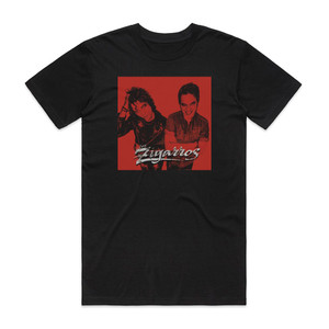 Los Zigarros Los Zigarros Album Cover T-Shirt Black Los Zigarros Los Zigarros Album Cover T-Shirt Black