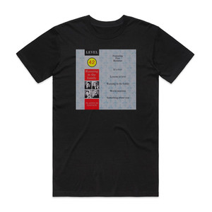 Level 42 Running In The Family 3 Album Cover T-Shirt Black Level 42 Running In The Family 3 Album Cover T-Shirt Black